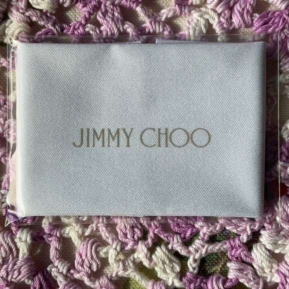 ๐ JIMMY CHOO EYEGLASS CLEANING CLOTH ๐ NWOT ๐ - Picture 13 of 16